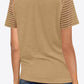 Full Size V-Neck Raglan Sleeve Tee