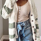 Striped Button Down Cardigan