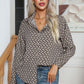 Printed Buttoned Long Sleeve Shirt