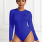 Women's CallistaAnn Round Neck Long Sleeve Bodysuit