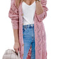 Full Size V-Neck Long Sleeve Cardigan