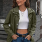 Button-Down Long Sleeve Sports Jacket