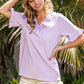 BiBi V-Neck Short Sleeve Blouse - Brand BiBi