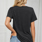 V-Neck Short Sleeve T-Shirt