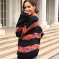 Striped Drop Shoulder Sweater