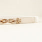 Alloy Buckle Elastic Belt