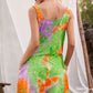 Tie-Dye Sleeveless Dress with Pockets