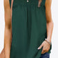ROSE&THORN Full Size Smocked Tie Back Frill Trim Tank