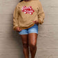 Simply Love CHRISTMAS Full Size DECK THE HALLS Graphic Sweatshirt