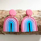Rainbow Shape Dangle Earrings