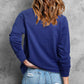 Round Neck Long Sleeve Sweatshirt