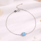 Opal Platinum-Plated Bracelet