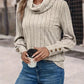 Turtleneck Long Sleeve T-Shirt