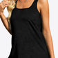 CHICbabe Full Size Curved Hem Square Neck Tank