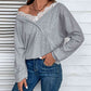 Lace Detail Long Sleeve Top