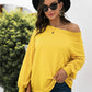 NotSoBasic Relaxed Fit Raglan Sleeve Round Neck Sweatshirt