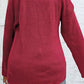 Plus Size Cold Shoulder Round Neck Sweater