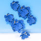 Flower Shape Zinc Alloy Dangle Earrings