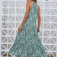 Ditsy Floral Scoop Neck Midi Cami Dress