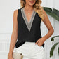 V-Neck Wide Strap Tank