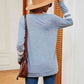 Full Size V-Neck Long Sleeve T-Shirt