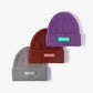 BeanieHatz NEW YORK Patch Rib-Knit Cuffed Beanie