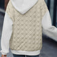 Drawstring Long Sleeve Hoodie with Pocket
