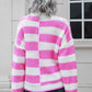 KnitwearTime Color Block Dropped Shoulder Sweater