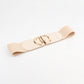 Women's D Buckle Elastic Belt