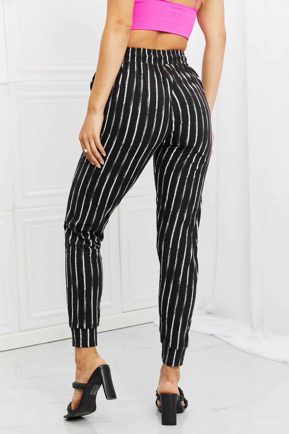 Leggings Depot Stay In Full Size Joggers *
