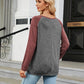 Full Size Round Neck Raglan Sleeve T-Shirt
