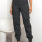 High Waist Cargo Pants