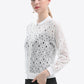Women's Openwork Zip Up Jacket