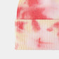 Tie-Dye Cuffed Rib-Knit Beanie Hat