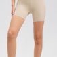 Wide Waistband Slim Fit Sports Shorts