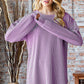 Heimish Full Size Round Neck Dropped Shoulder Blouse