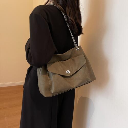 Classy Connection Bags PU Leather Shoulder Bag