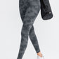 Wide Waistband Slim Fit Long Sports Pants