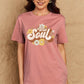 Malibu Dreams Simply Love Full Size WILD SOUL Graphic Cotton T-Shirt