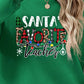 Christmas Themed Letter Graphic Sweatshirt