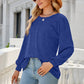 Full Size Round Neck Long Sleeve Top