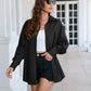 Full Size Dropped Shoulder Longline Shirt
