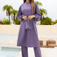 Cap, Drawstring Mock Neck Long Sleeve Top and Pants Swim Set