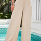 Savannah Lynn Smocked Wide Leg Pants with Pockets