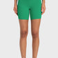 Staying Cozy Wide Waistband Biker Shorts