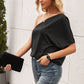 Single Shoulder Half Sleeve T-Shirt