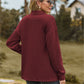 Full Size Collared Neck Long Sleeve Blouse