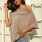 One Shoulder Short Sleeve T-Shirt