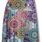 Printed Wide Leg Pants
