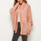 Open Front Batwing Sleeve Cardigan